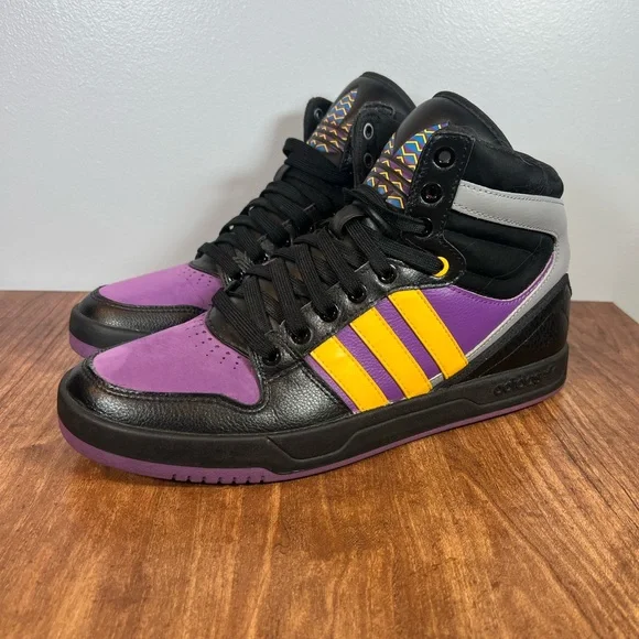 adidas Purple and Yellow Men\'s Boots Adidas G40310 FS F50 Adizero Yellow Purple Soccer Shoes Mens  main image 3